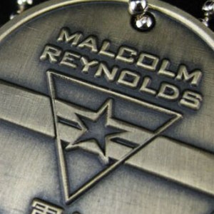 Malcolm Reynolds Dog Tags (studio)