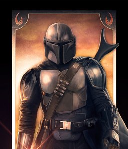 Mandalorian Art Print (Rich Davies)