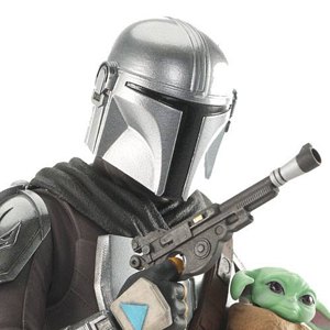 Mandalorian With Grogu