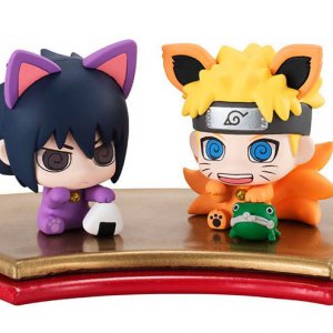 Maneki Kyubi Dattebayo Petit Chara Land Trading Figure 2-PACK