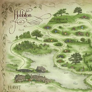 Map Of Hobbiton