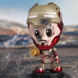 Cosbaby Iron Man MARK 42 Battle Damaged (studio)