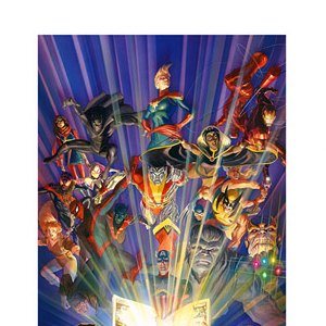 Marvel Comics #1000 Art Print (Alex Ross)