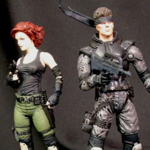 Solid Snake And Meryl Silverburgh 2-PACK (studio)