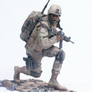 Marine Radioman (afro-american) (studio)