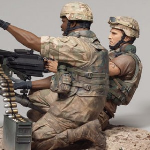 MK-19 Grenade Launcher With Crew (studio)