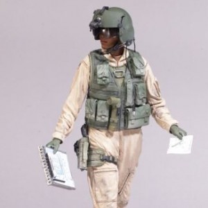 Army Helicopter Crew Chief (afro-american) (studio)
