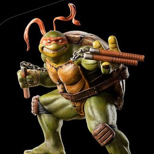 Michelangelo Battle Diorama