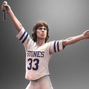 Mick Jagger US Tour 1981 White Jersey