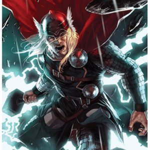 Mighty Thor Art Print (Marko Djurdjevic)