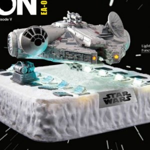 Millennium Falcon Floating Egg Attack With Echo Base