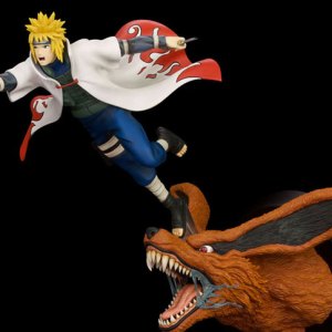 Minato Namikaze Vs. Nine Tailed Fox