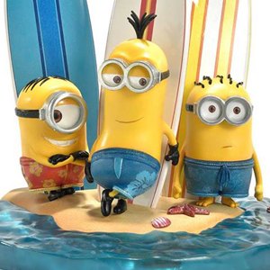 Minions On Beach