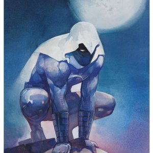 Moon Knight Art Print (Alex Maleev)