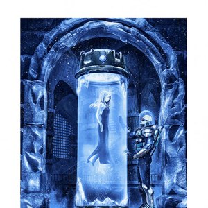 Mr. Freeze Heart Of Ice Art Print (Chris Skinner)