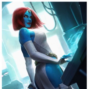 Mystique Art Print (Darren Tan)