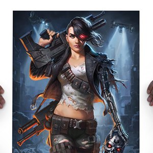 Mythos Rebel Terminator Art Print (Alex Pascenko)