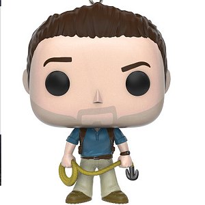 Nathan Drake Pop! Keychain