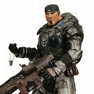 Marcus Fenix With Cog Tag (Toys 'R' Us) (studio)