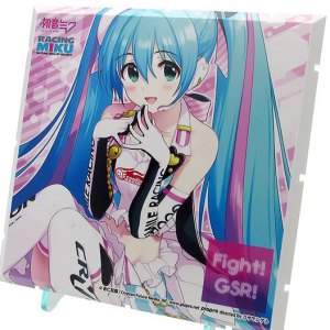 Nendoroid Playset Dioramansion Racing Miku Pit 2019 Optional Panel (Rd. 1 Okayama)