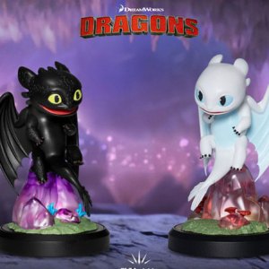 Night Fury & Light Fury Egg Attack Mini 2-PACK