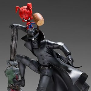 Noir & Spider-Ham Battle Diorama Deluxe