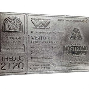 Nostromo Ticket (Silver Plated)