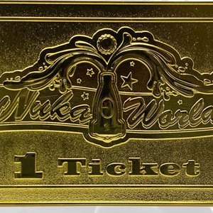 Nuka World Ticket (Gold Plated)