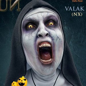 Nun Valak Open Mouth Halloween Defo-Real