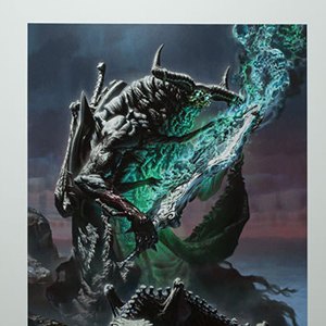 Oglavaeil The Executioner Art Print (Fabian Schlaga)