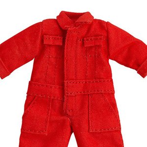 Outfit Set Decorative Parts For Nendoroid Dolls Colorful Coveralls Red