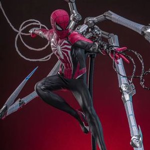 Peter Parker Advanced Suit 2.0 Red And Black (Hot Toys)