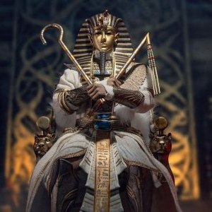 Pharaon Toutânkhamon (Pharaoh Tutankhamun) White