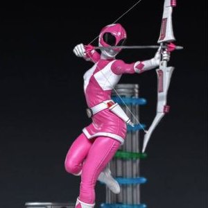 Pink Ranger Battle Diorama