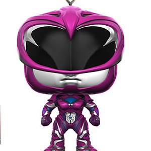 Pink Ranger Pop! Keychain