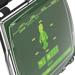 Pip-Boy Light-Up Screen Upgrade Module