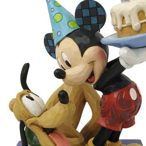 Pluto & Mickey Birthday (Jim Shore)