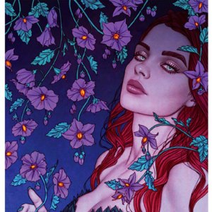 Poison Ivy Art Print (Jenny Frison)