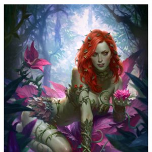 Poison Ivy Variant Art Print (Heon-hwa Choe)