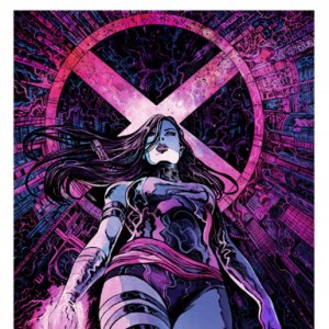 Psylocke Art Print (Vincenzo Riccardi)