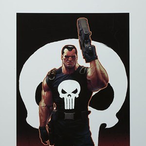 Punisher Brutal Justice Art Print (Ariel Olivetti)