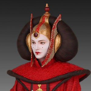 Queen Amidala Red Senate Gown (PGM) (studio)