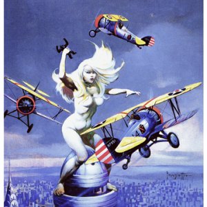 Queen Kong Art Print (Frank Frazetta)