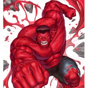 Red Hulk #1 Art Print (InHyuk Lee)