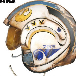 Rey's Salvaged X-Wing Helmet