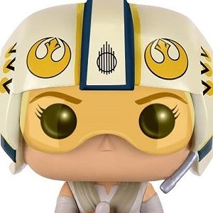Rey With X-Wing Helmet Pop! Vinyl (GameStop)