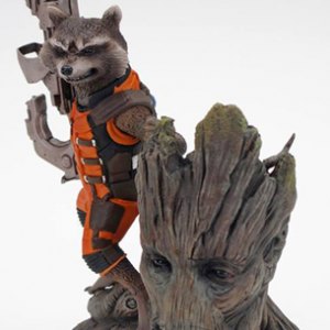 Rocket Raccoon And Groot