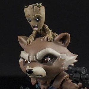 Rocket & Groot Q-Fig