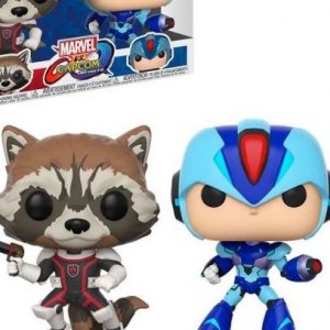 Rocket Vs. Mega Man X Pop! Vinyl 2-PACK