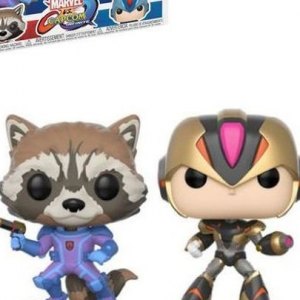 Rocket Vs. Mega Man X Pop! Vinyl 2-PACK (GameStop)